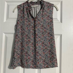 LOFT sleeveless blouse